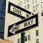 One Way sign